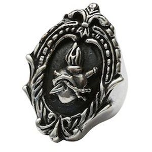 Femme Metale Unisex .925 Sterling Silver Sacred Ri